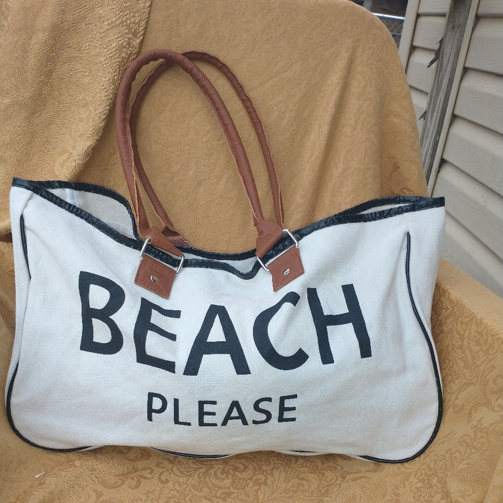 EUC CANVAS TOTE